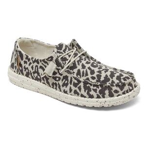 Hey Dude Cheetah Grey Sneaker